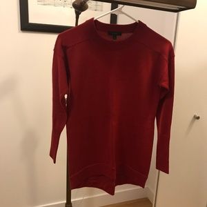 JCrew Merino-Cotton Tunic Sweater